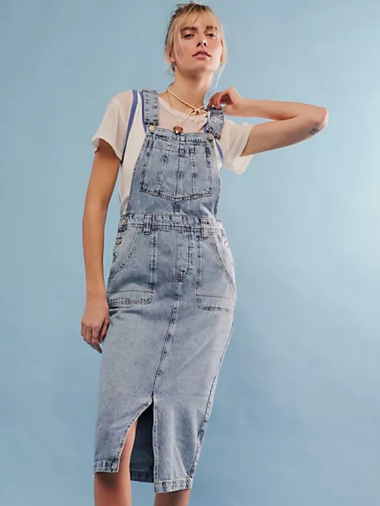 We The Free Denim - We The Free Bardot Denim Skirtall small